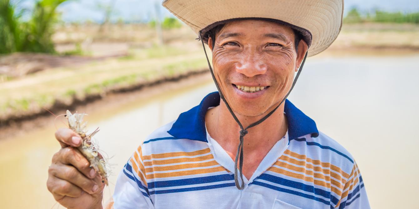Farmer Bap in Ca Mau. Credit: Oxfam Vietnam Farmer Bap in Ca Mau. Credit: Oxfam Vietnam